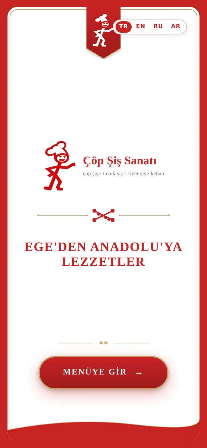Çöp Şiş Sanatı menü önizleme