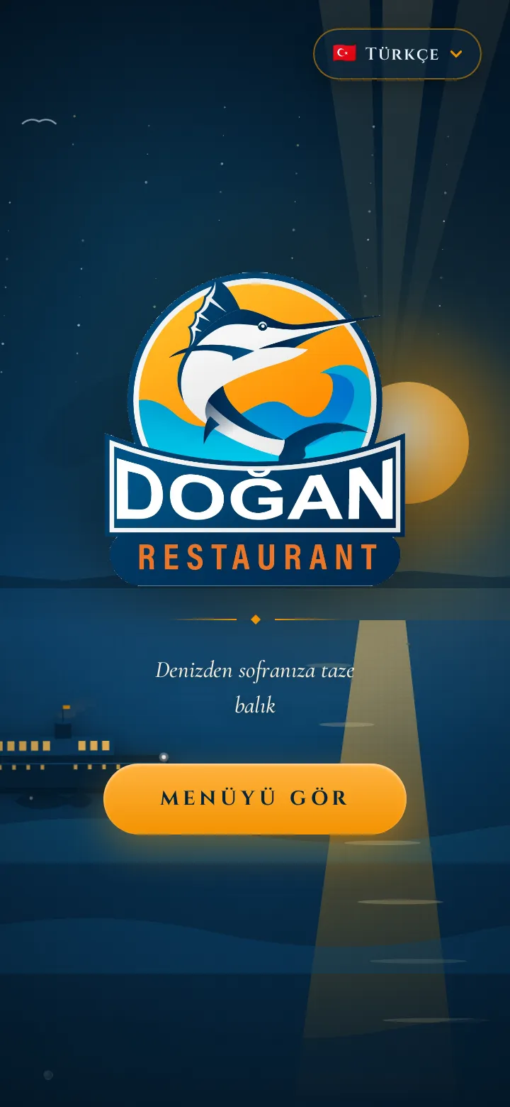 Doğan Restaurant menü önizleme