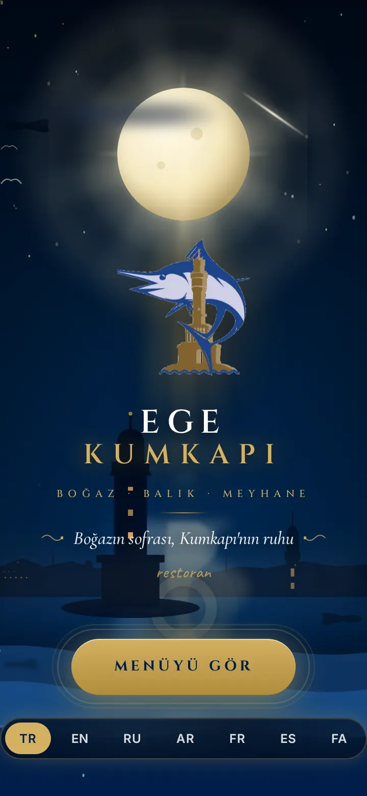 Kumkapı EGE Restaurant menü önizleme